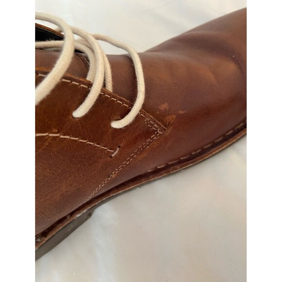Kenneth Cole Reaction Men’s Leather Oxfords – Desert Sun – Size 9 main image 4